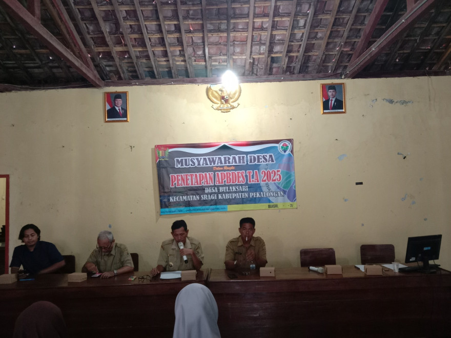 Penetapan APBDesa Tahun 2025